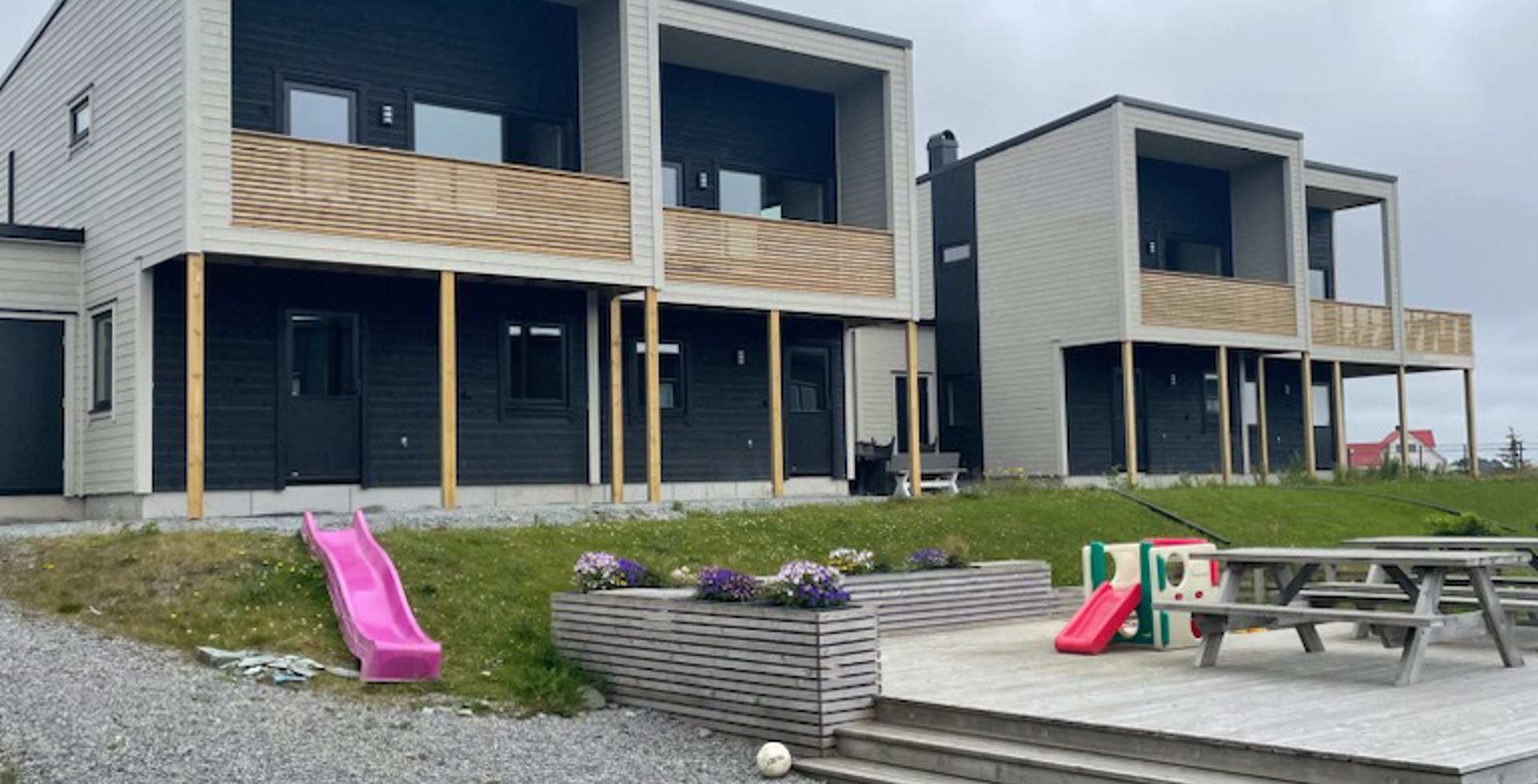 Fire boliger ferdigstilt sommeren 2025 